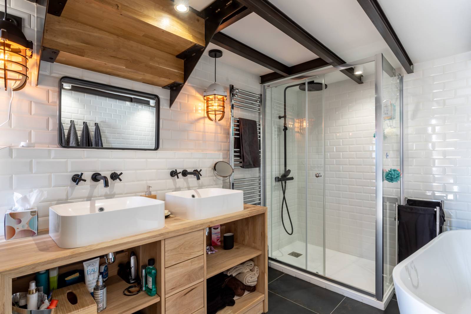 Rénovation complète et aménagement d'un appartement ancien avec mezzanine, Rue de Nuit LYON 4ème