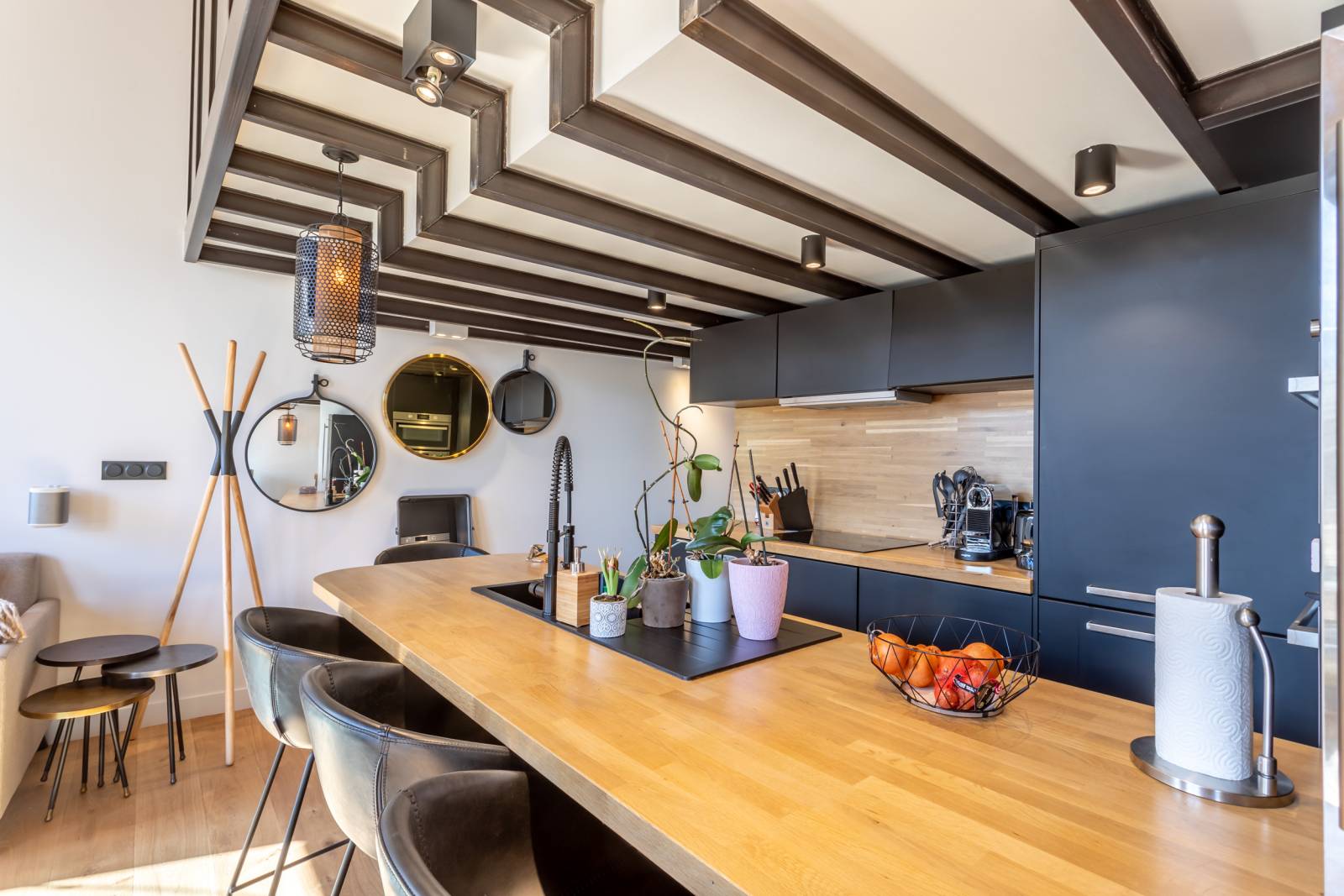 Rénovation complète et aménagement d'un appartement ancien avec mezzanine, Rue de Nuit LYON 4ème