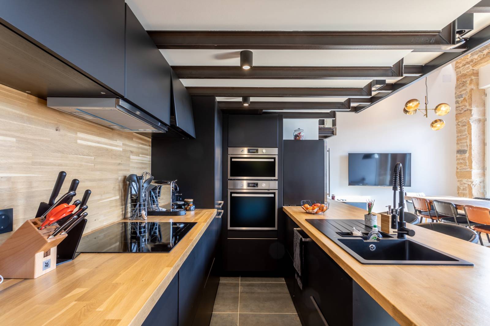 Rénovation complète et aménagement d'un appartement ancien avec mezzanine, Rue de Nuit LYON 4ème
