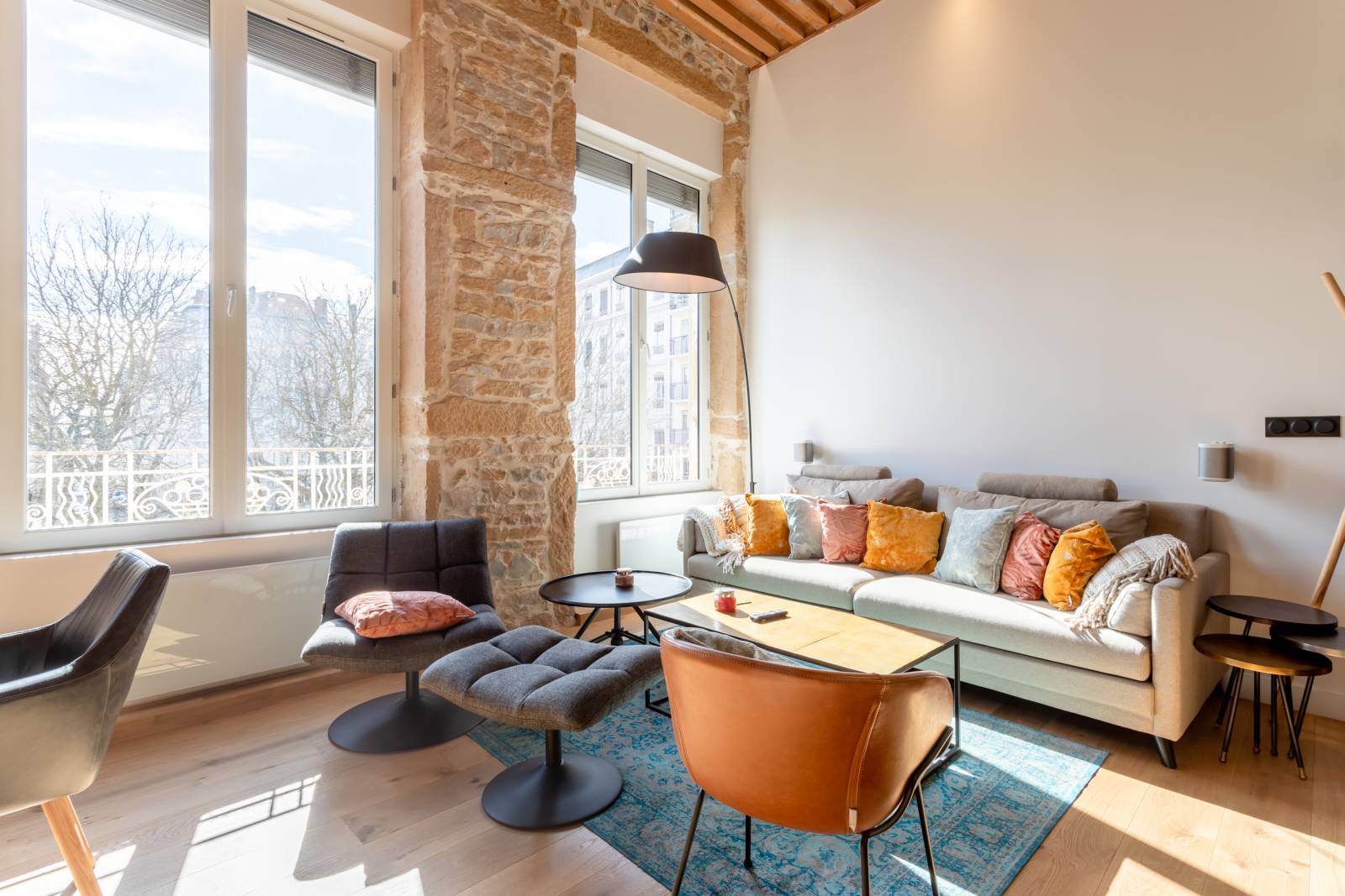 Rénovation complète et aménagement d'un appartement ancien avec mezzanine, Rue de Nuit LYON 4ème