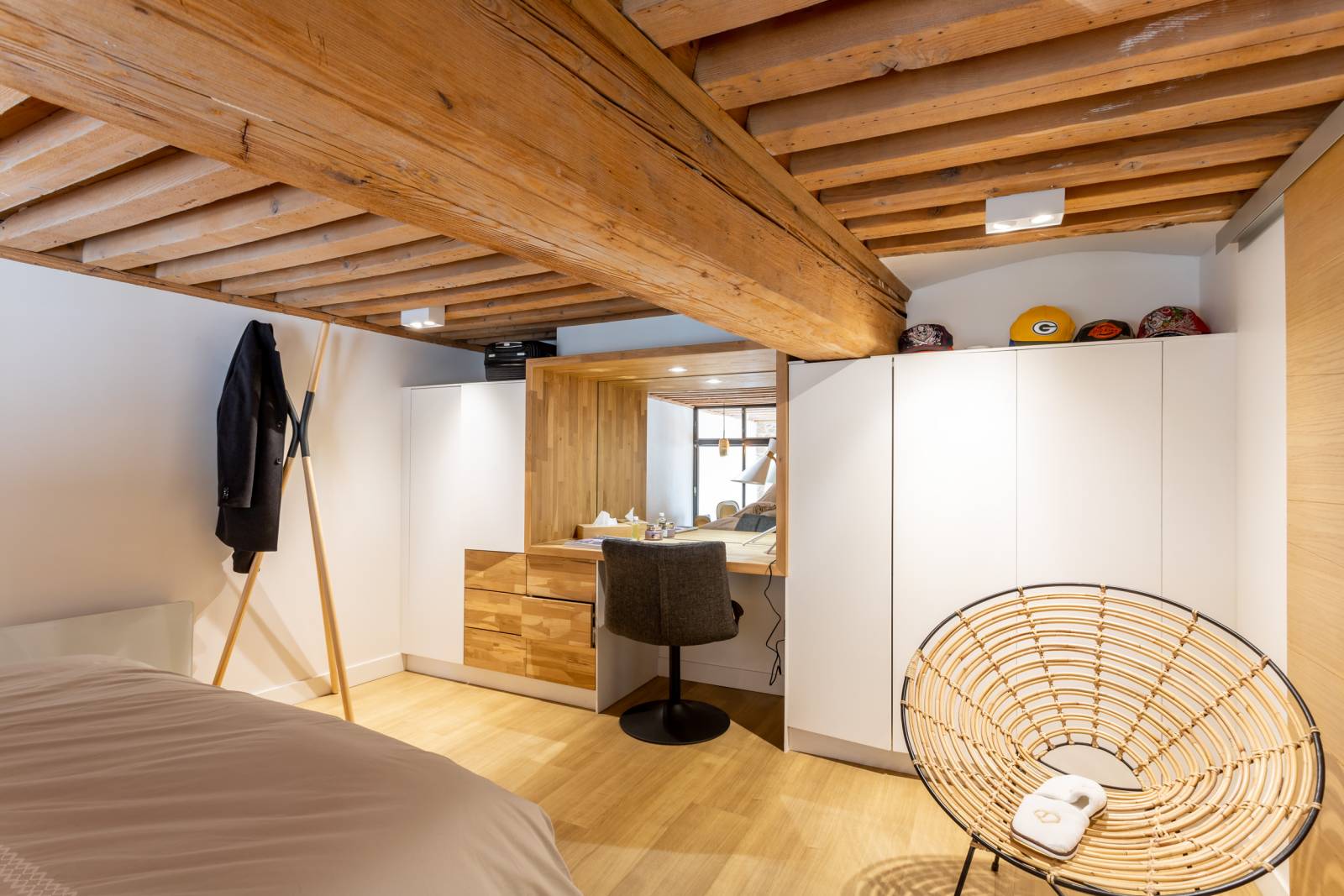 Rénovation complète et aménagement d'un appartement ancien avec mezzanine, Rue de Nuit LYON 4ème
