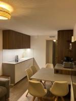 Pièce à vivre, coin cuisine fonctionnel